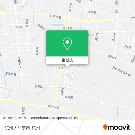 杭州大江东网地图