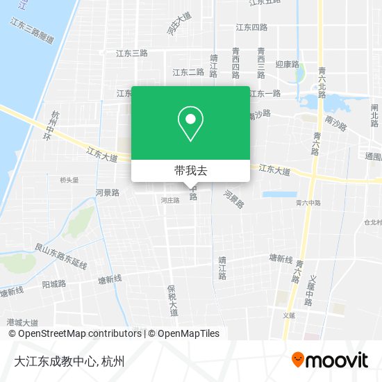 大江东成教中心地图