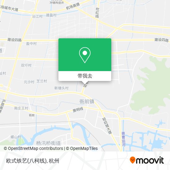 欧式铁艺(八柯线)地图