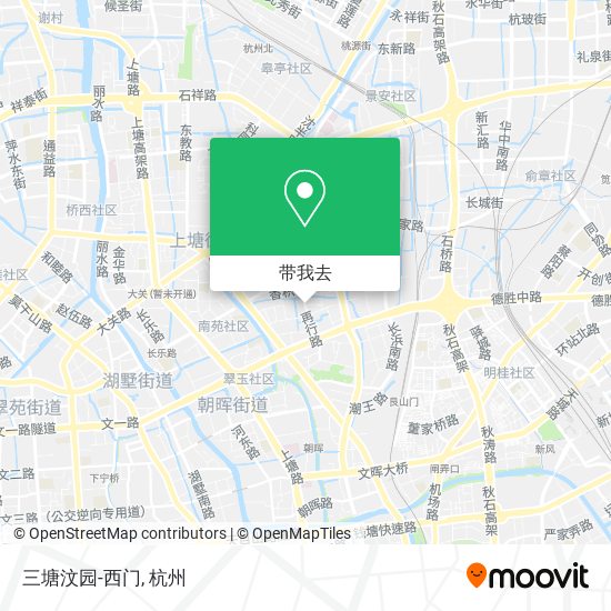 三塘汶园-西门地图