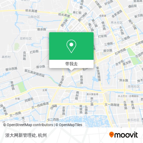 浙大网新管理处地图