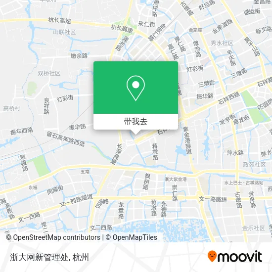 浙大网新管理处地图