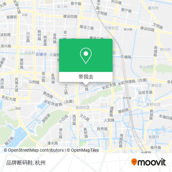 品牌断码鞋地图