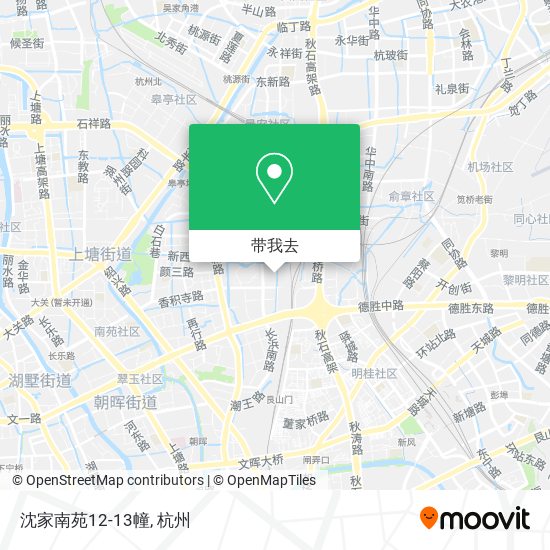 沈家南苑12-13幢地图