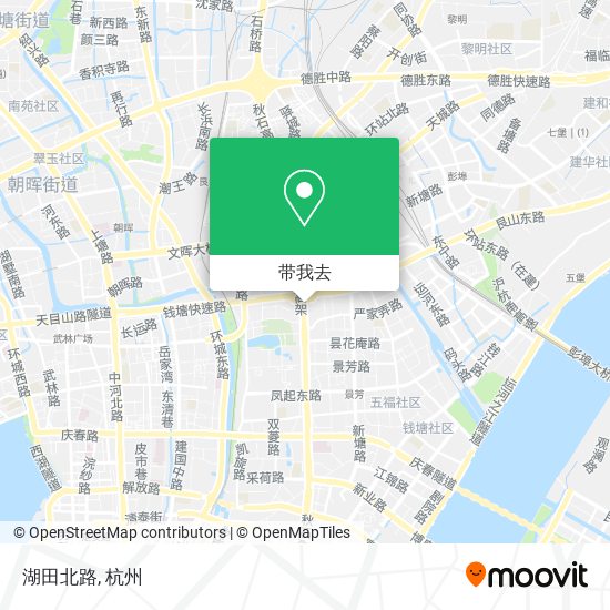湖田北路地图