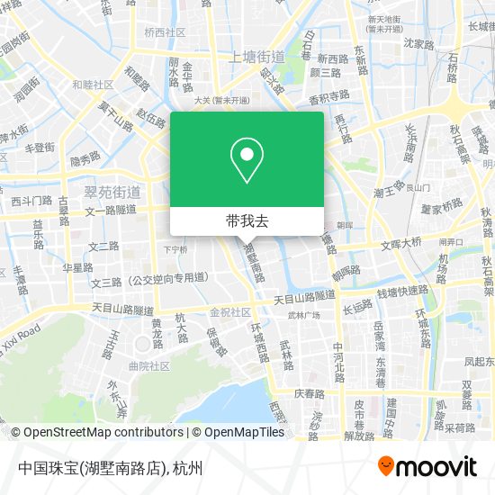 中国珠宝(湖墅南路店)地图