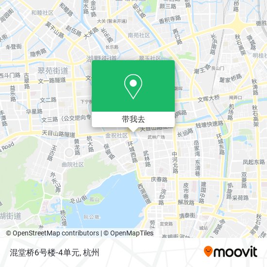 混堂桥6号楼-4单元地图
