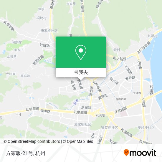 方家畈-21号地图
