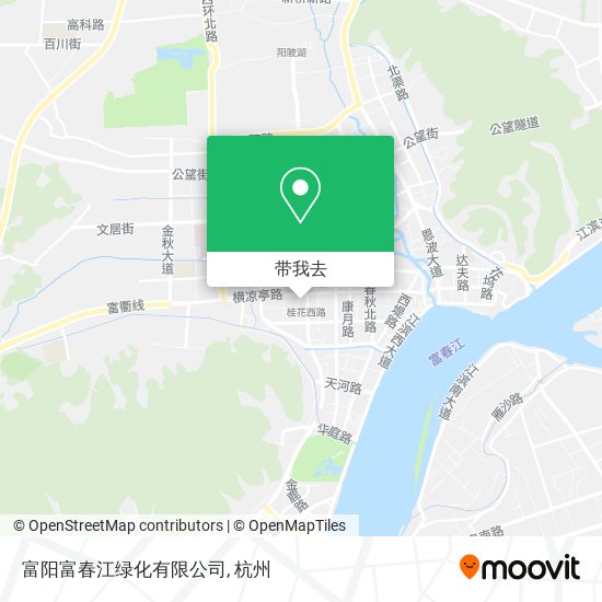 富阳富春江绿化有限公司地图