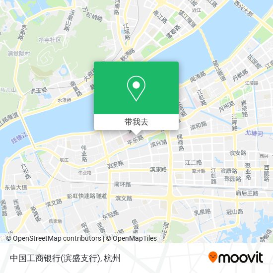 中国工商银行(滨盛支行)地图