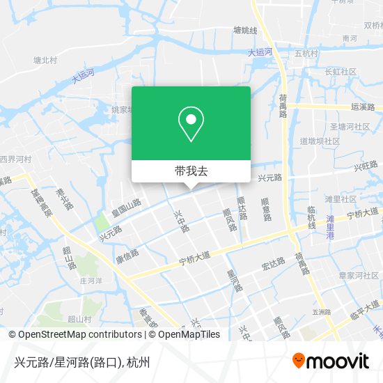 兴元路/星河路(路口)地图