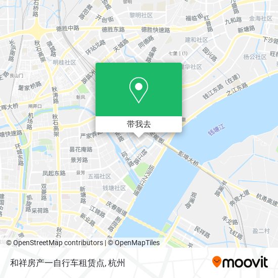 和祥房产一自行车租赁点地图