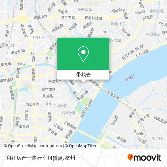 和祥房产一自行车租赁点地图