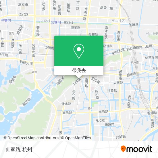仙家路地图