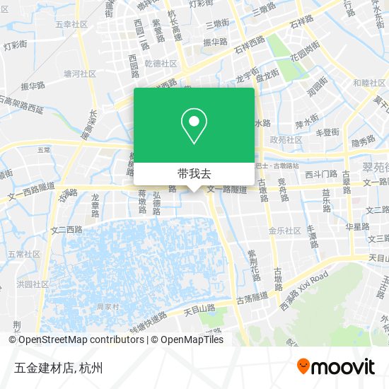 五金建材店地图