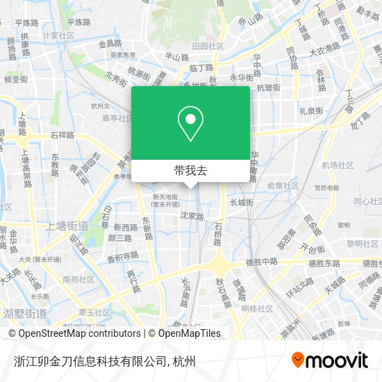 浙江卯金刀信息科技有限公司地图