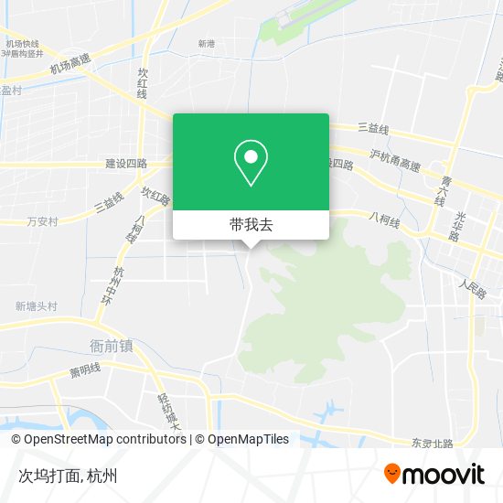 次坞打面地图