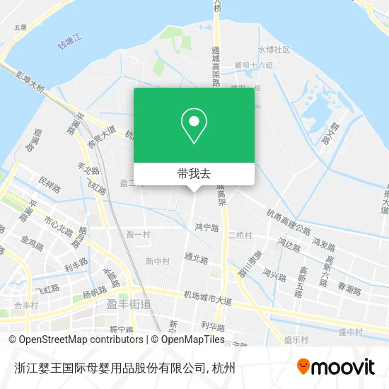 浙江婴王国际母婴用品股份有限公司地图