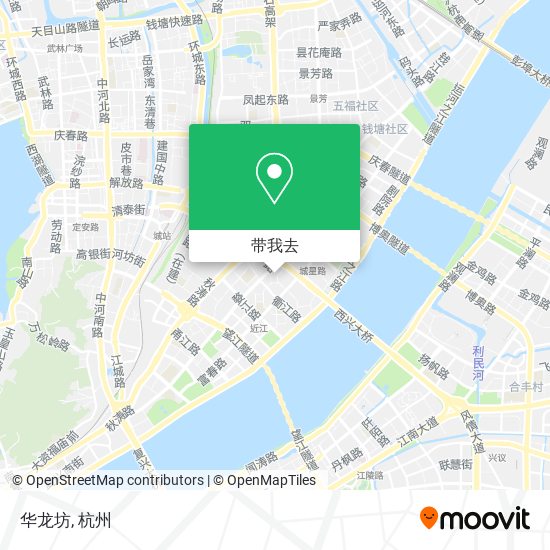 华龙坊地图