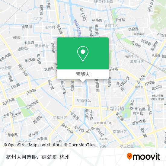 杭州大河造船厂建筑群地图