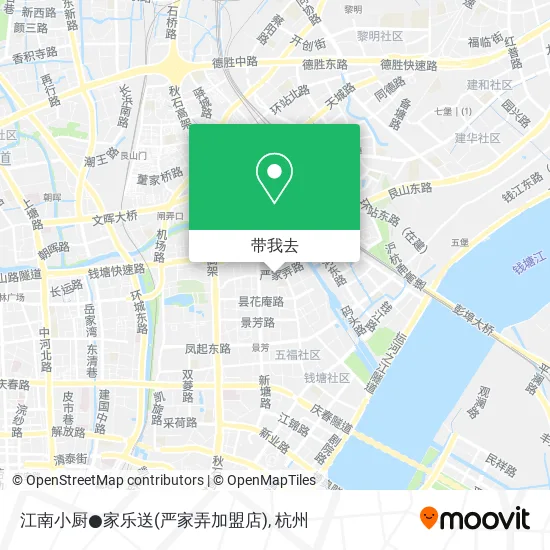 江南小厨●家乐送(严家弄加盟店)地图