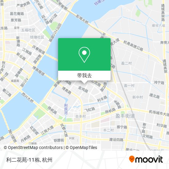 利二花苑-11栋地图