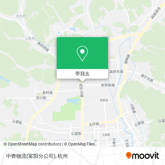 中骅物流(富阳分公司)地图