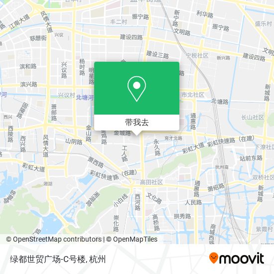 绿都世贸广场-C号楼地图