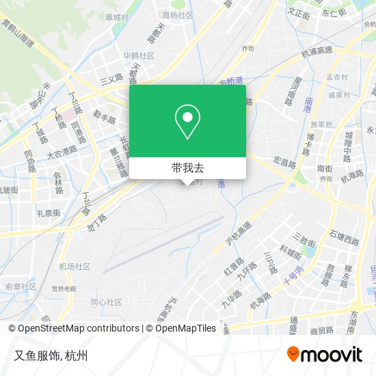 又鱼服饰地图