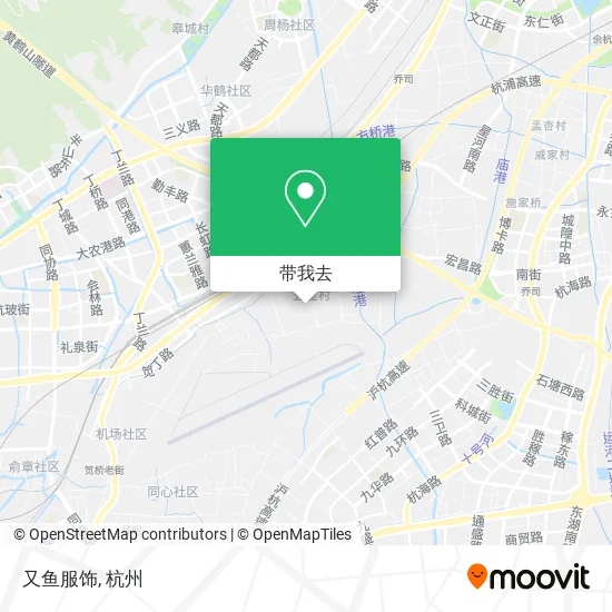 又鱼服饰地图