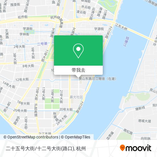 二十五号大街/十二号大街(路口)地图
