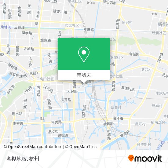 名樱地板地图