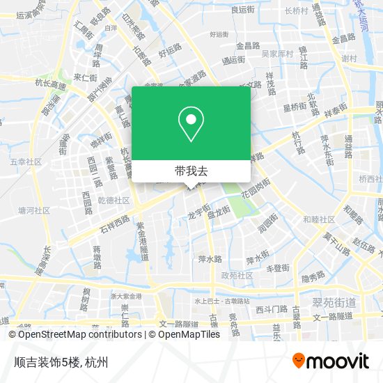 顺吉装饰5楼地图