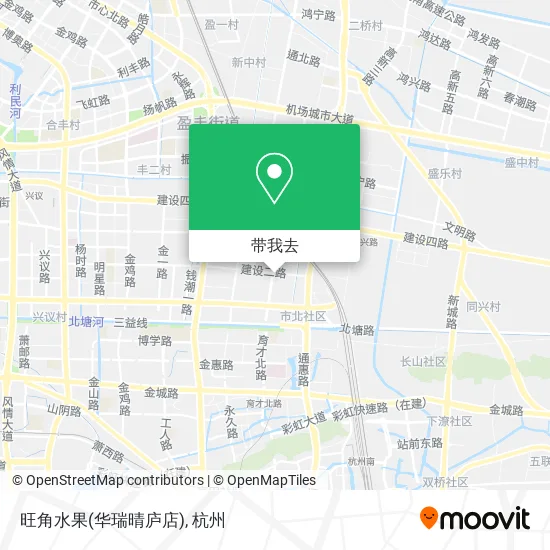 旺角水果(华瑞晴庐店)地图