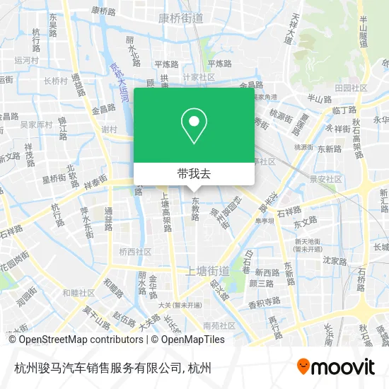 杭州骏马汽车销售服务有限公司地图