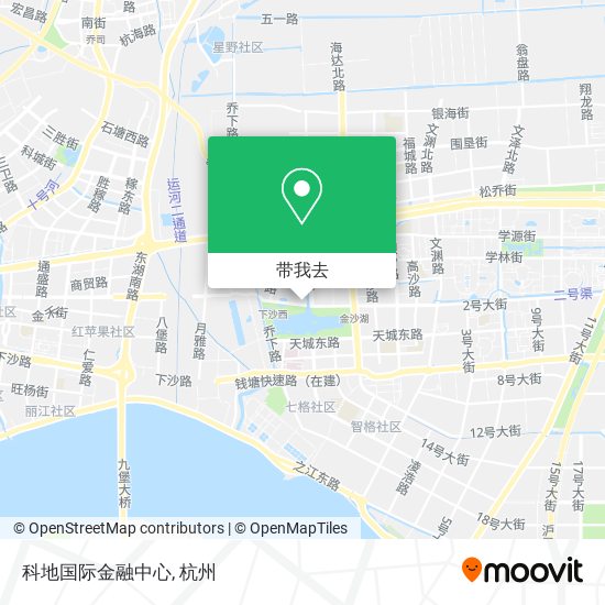 科地国际金融中心地图