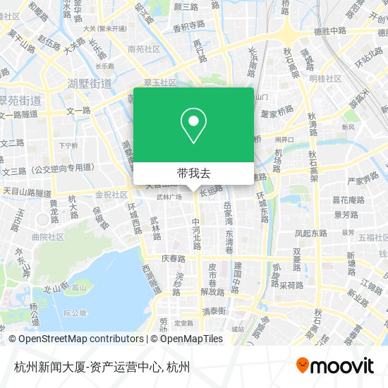杭州新闻大厦-资产运营中心地图
