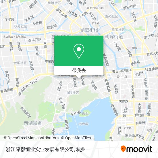 浙江绿郡恒业实业发展有限公司地图