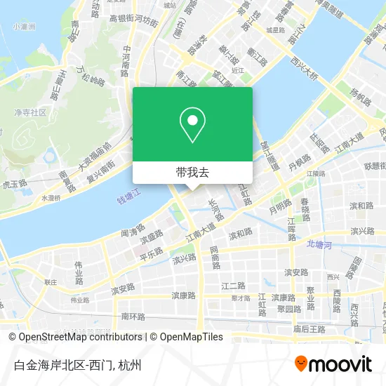 白金海岸北区-西门地图