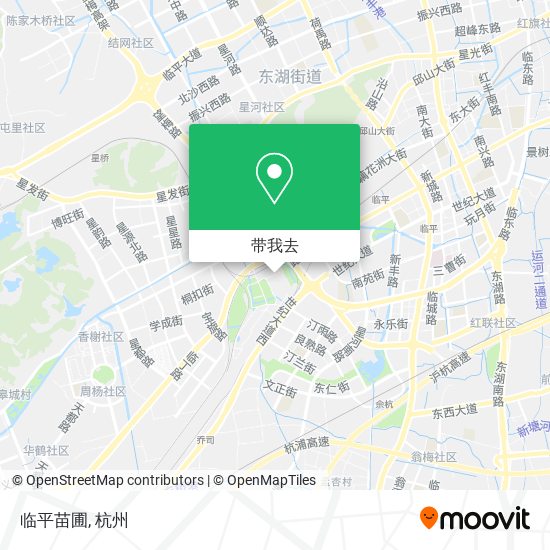 临平苗圃地图