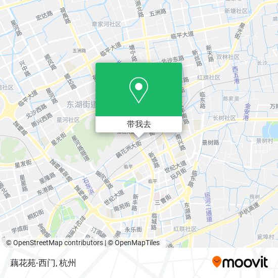 藕花苑-西门地图