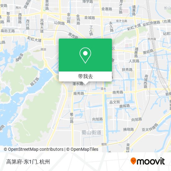高第府-东1门地图