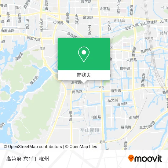 高第府-东1门地图