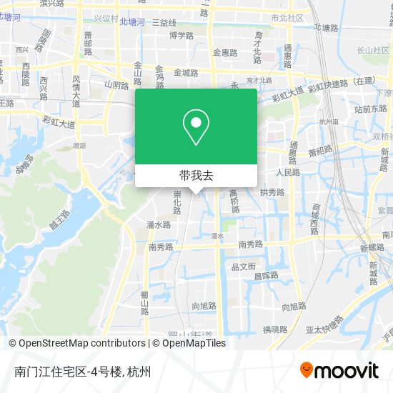 南门江住宅区-4号楼地图