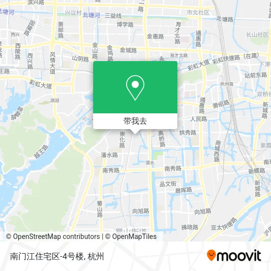 南门江住宅区-4号楼地图