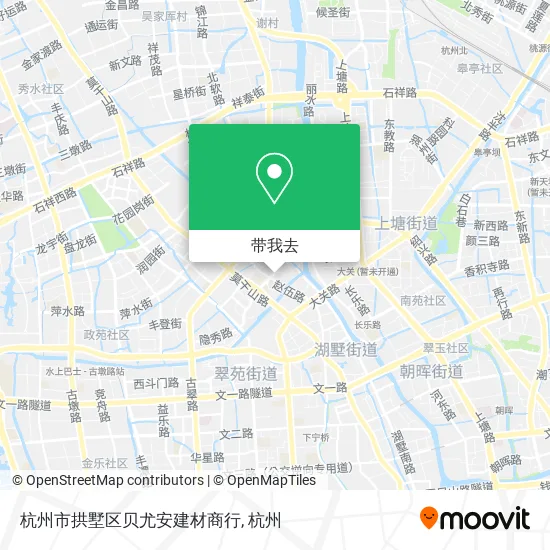 杭州市拱墅区贝尤安建材商行地图