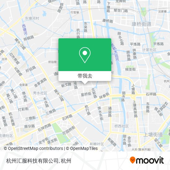 杭州汇服科技有限公司地图