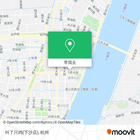 叫了只鸡(下沙店)地图
