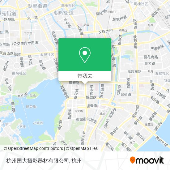 杭州国大摄影器材有限公司地图