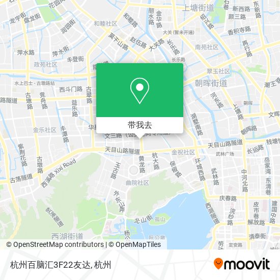 杭州百脑汇3F22友达地图
